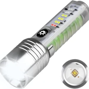 Coba Mini LED Torch Light – Coba CB 1658 – Super Bright Handheld Tactical Light  | Multiple Modes | Zoom-able Electric Flashlight for Camping, Hiking & Cycling